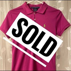 POLO WOMEN’S SLIM FIT TOP/ SIZE S